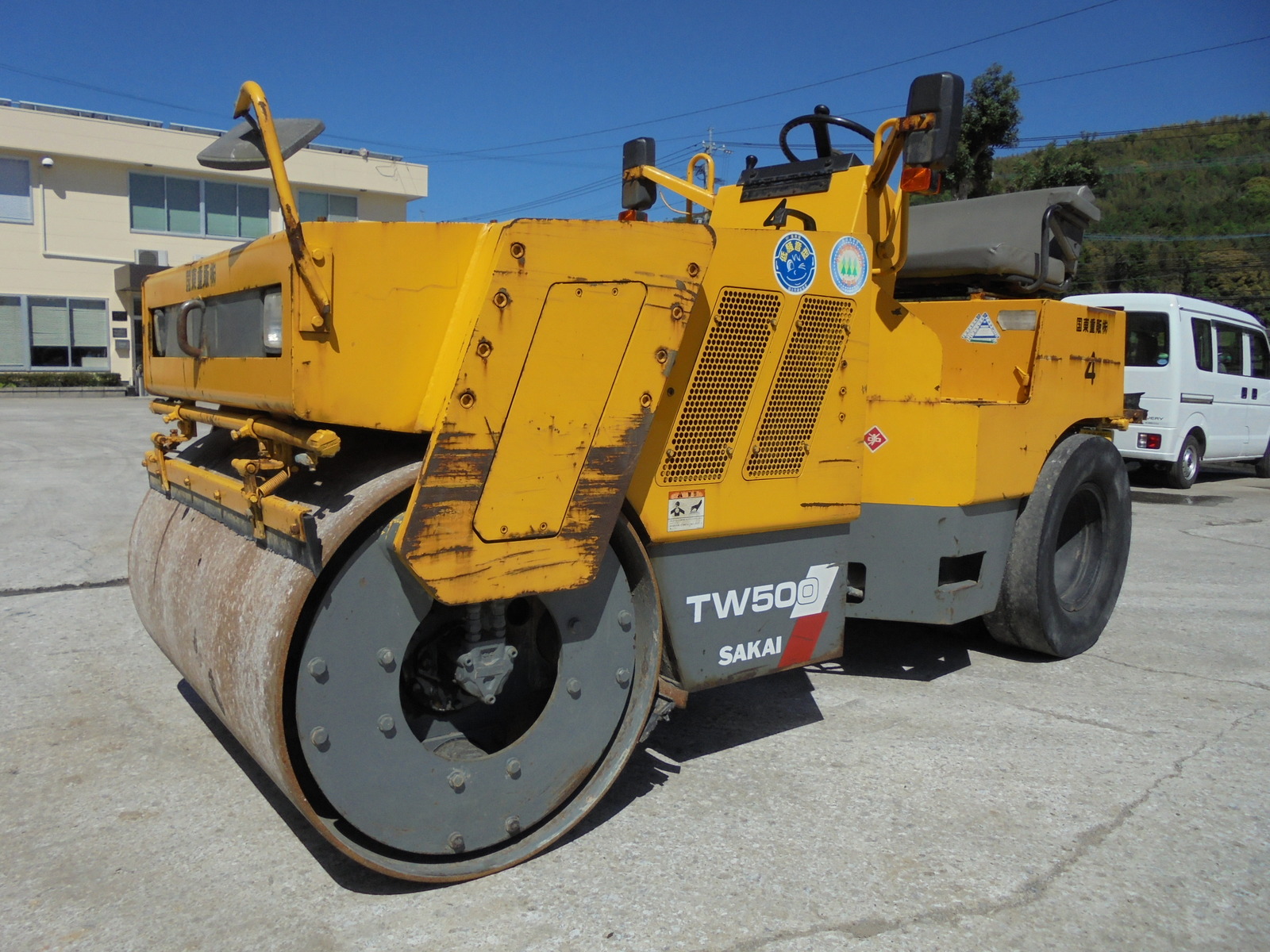 Used Construction Machine Used SAKAI SAKAI Roller Vibration rollers for paving TW500