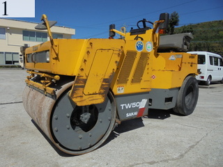 Used Construction Machine Used SAKAI SAKAI Roller Vibration rollers for paving TW500