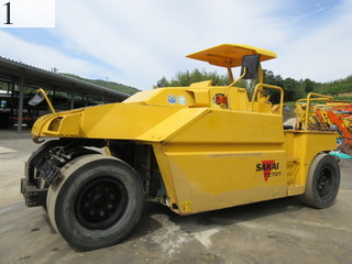 Used Construction Machine Used SAKAI SAKAI Roller Tire rollers TZ701