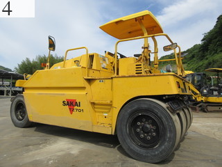 Used Construction Machine Used SAKAI SAKAI Roller Tire rollers TZ701