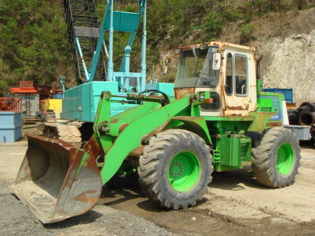 Used Construction Machine Used KAWASAKI KAWASAKI Wheel Loader bigger than 1.0m3 50ZIII