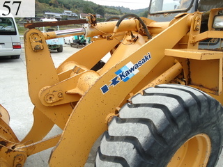 Used Construction Machine Used KAWASAKI KAWASAKI Wheel Loader bigger than 1.0m3 50ZII