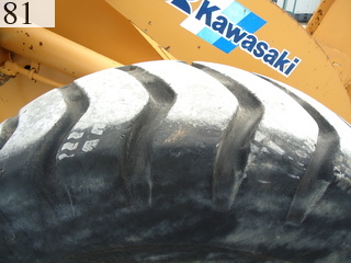 Used Construction Machine Used KAWASAKI KAWASAKI Wheel Loader bigger than 1.0m3 50ZII