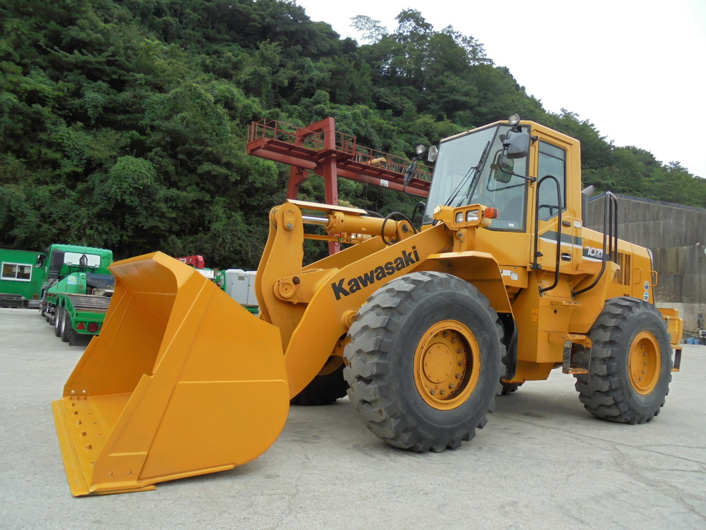 Used Construction Machine Used KAWASAKI KAWASAKI Wheel Loader bigger than 1.0m3 70ZV-2