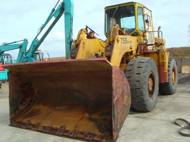 Used Construction Machine Used TCM TCM Wheel Loader bigger than 1.0m3 75BNJ