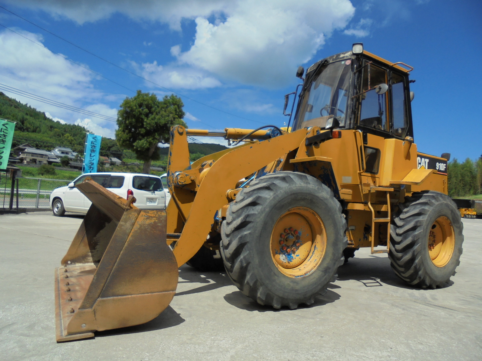 Used Construction Machine Used CAT CAT Wheel Loader bigger than 1.0m3 910F