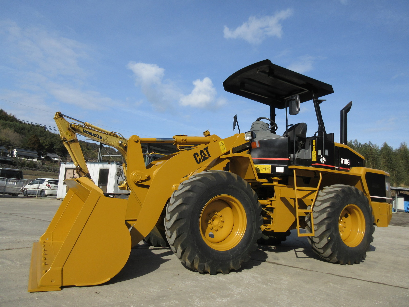 Used Construction Machine Used CAT CAT Wheel Loader bigger than 1.0m3 910G