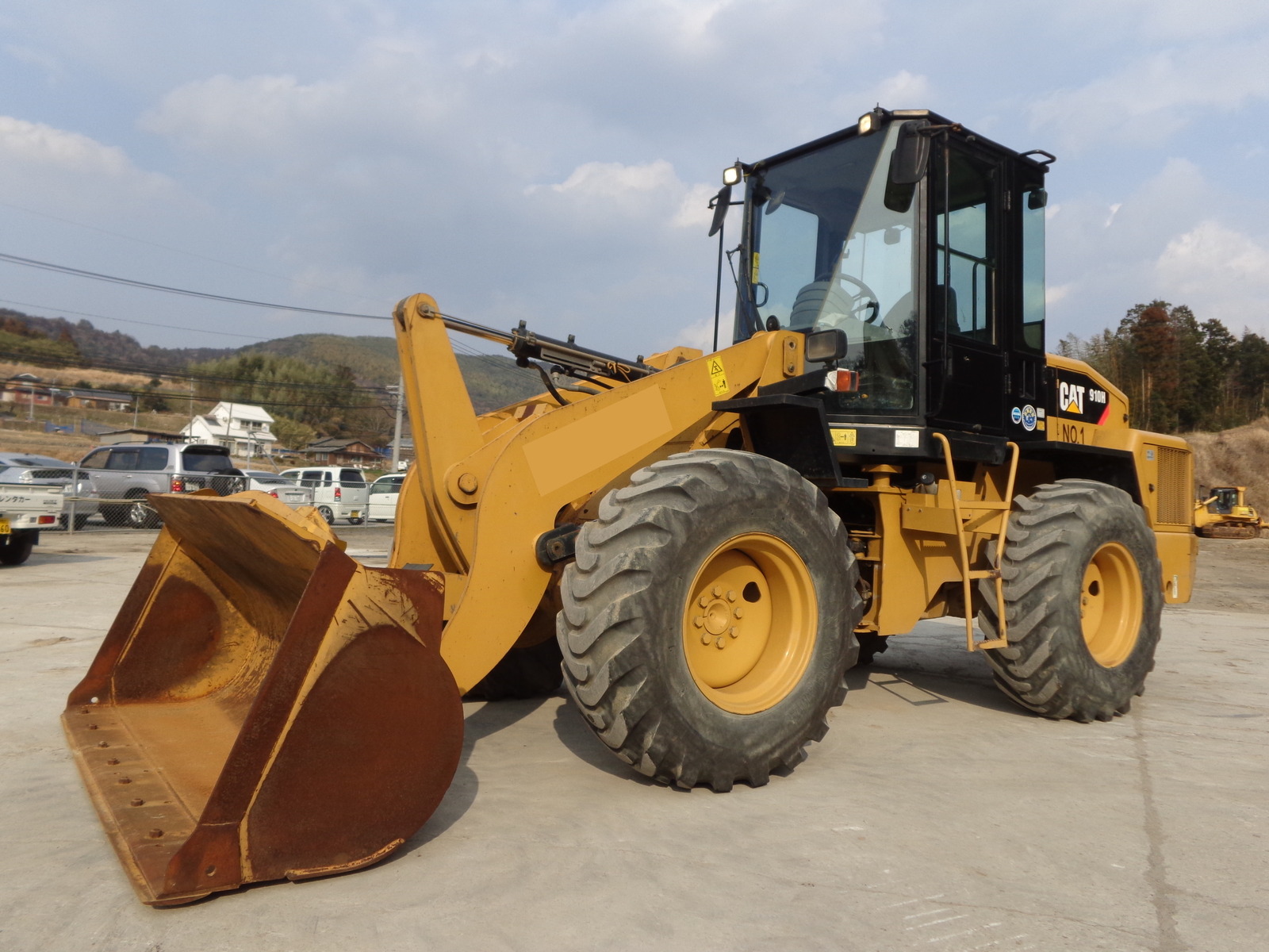 Used Construction Machine Used CAT CAT Wheel Loader bigger than 1.0m3 910H