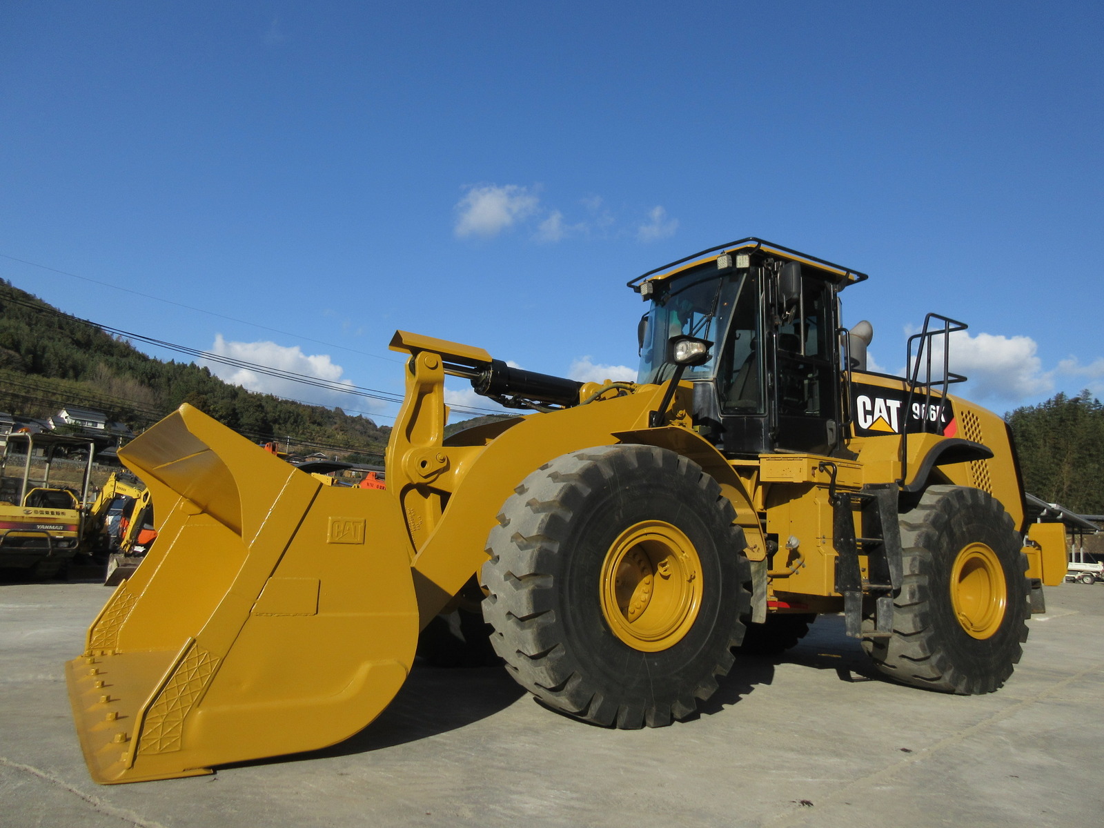 Used Construction Machine Used CAT CAT Wheel Loader bigger than 1.0m3 966K