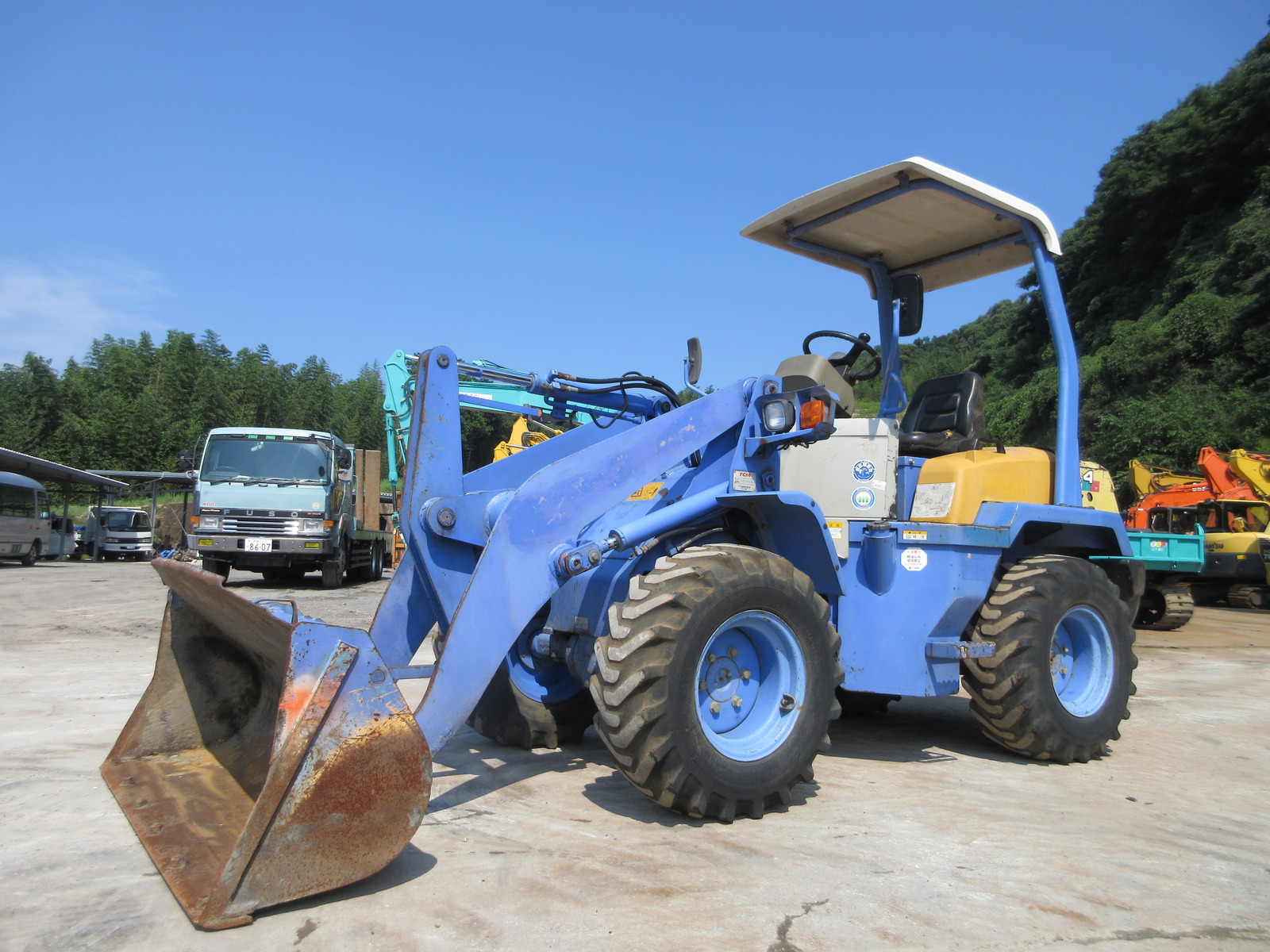 Used Construction Machine Used TCM TCM Wheel Loader smaller than 1.0m3 L4-2