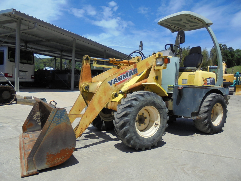 Used Construction Machine Used YANMAR YANMAR Wheel Loader smaller than 1.0m3 V3-2