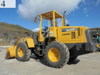 Used Construction Machine Used KOMATSU KOMATSU Wheel Loader bigger than 1.0m3 WA100-5