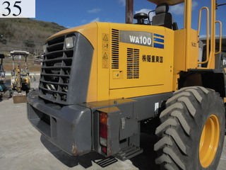 Used Construction Machine Used KOMATSU KOMATSU Wheel Loader bigger than 1.0m3 WA100-5