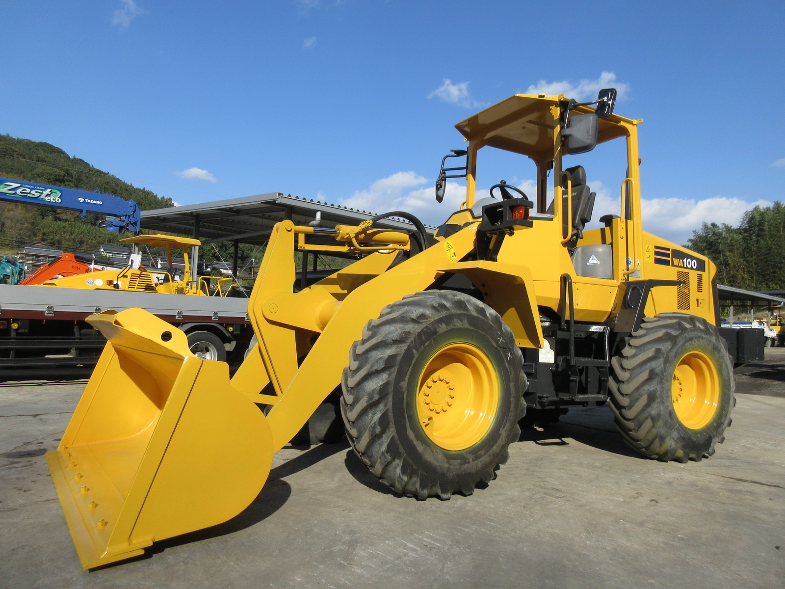 中古建設機械 中古 コマツ KOMATSU ホイール・ローダ １．０立米以上 WA100-6