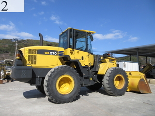 Used Construction Machine Used KOMATSU KOMATSU Wheel Loader bigger than 1.0m3 WA270-6