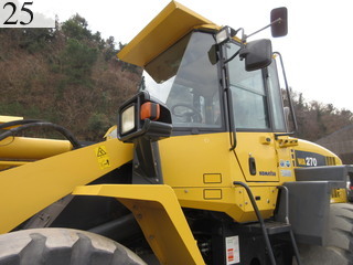 Used Construction Machine Used KOMATSU KOMATSU Wheel Loader bigger than 1.0m3 WA270-6