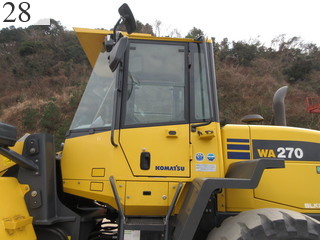 Used Construction Machine Used KOMATSU KOMATSU Wheel Loader bigger than 1.0m3 WA270-6