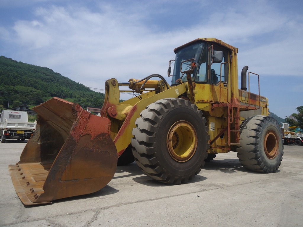 Used Construction Machine Used KOMATSU KOMATSU Wheel Loader bigger than 1.0m3 WA350-3E