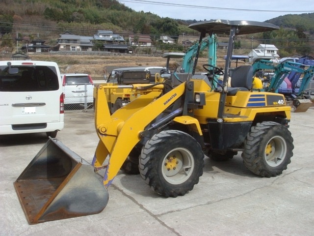 Used Construction Machine Used KOMATSU KOMATSU Wheel Loader smaller than 1.0m3 WA40-3E