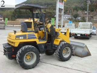 Used Construction Machine Used KOMATSU KOMATSU Wheel Loader smaller than 1.0m3 WA40-3E