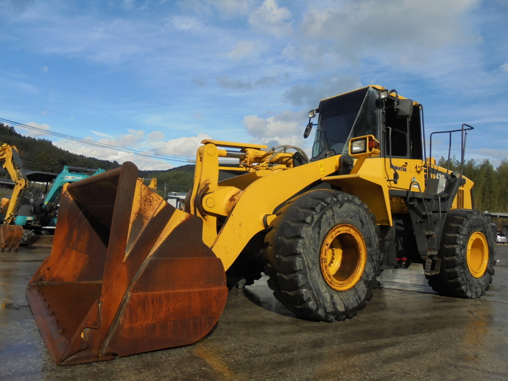 Used Construction Machine Used KOMATSU KOMATSU Wheel Loader bigger than 1.0m3 WA430-6