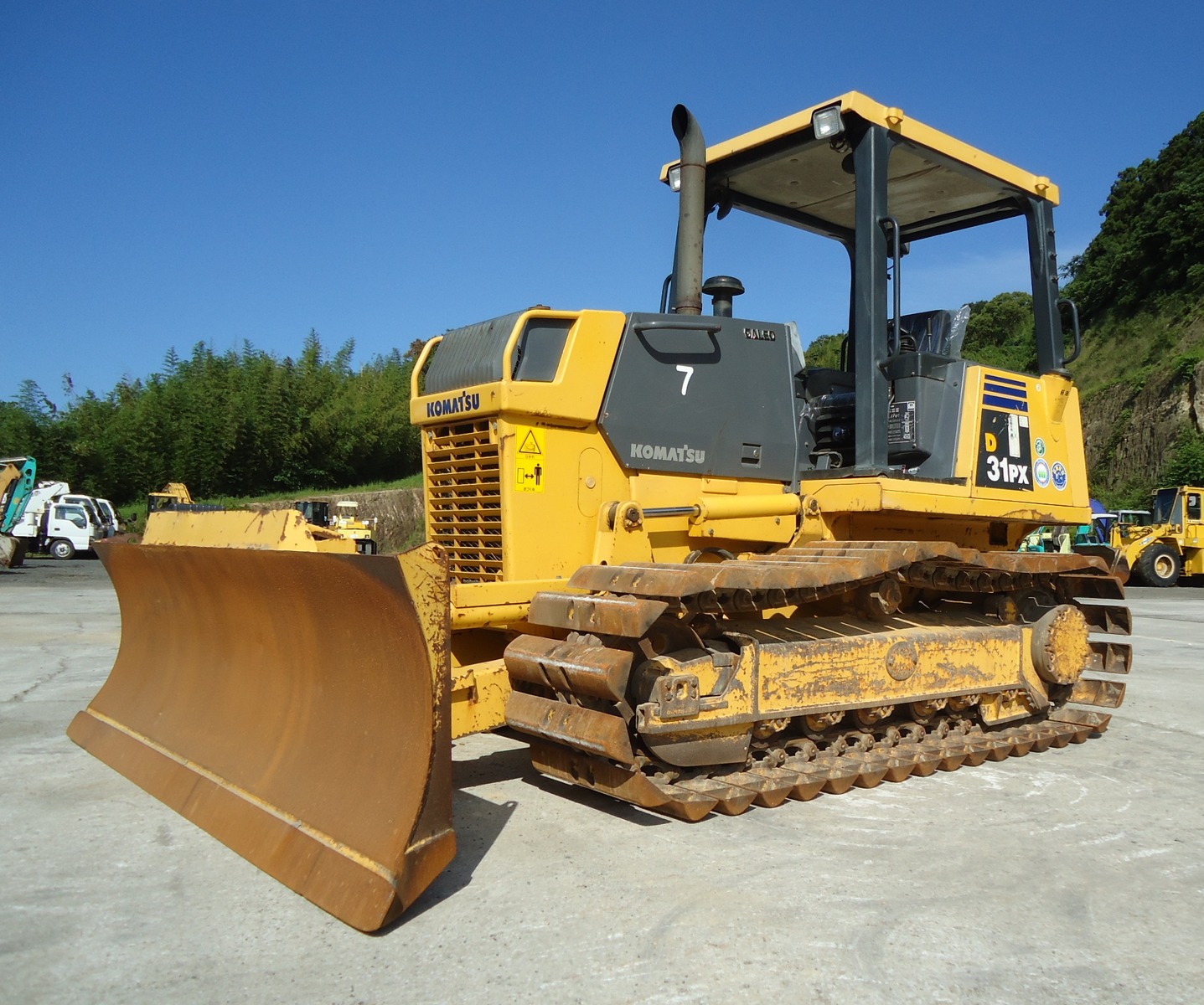 Used Construction Machine Used KOMATSU KOMATSU Bulldozer  D31PX-21