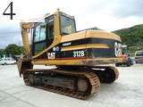 Used Construction Machine Used CAT CAT Excavator 0.4-0.5m3 312B