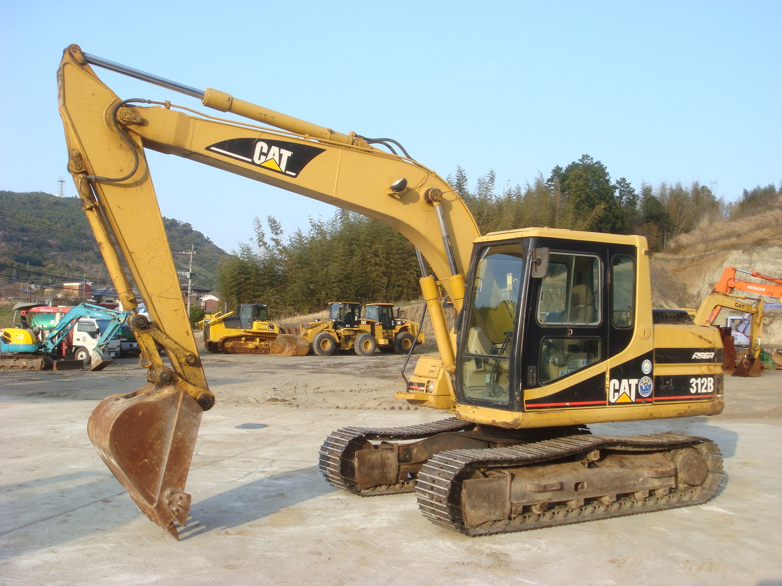 Used Construction Machine Used CAT CAT Excavator 0.4-0.5m3 312B