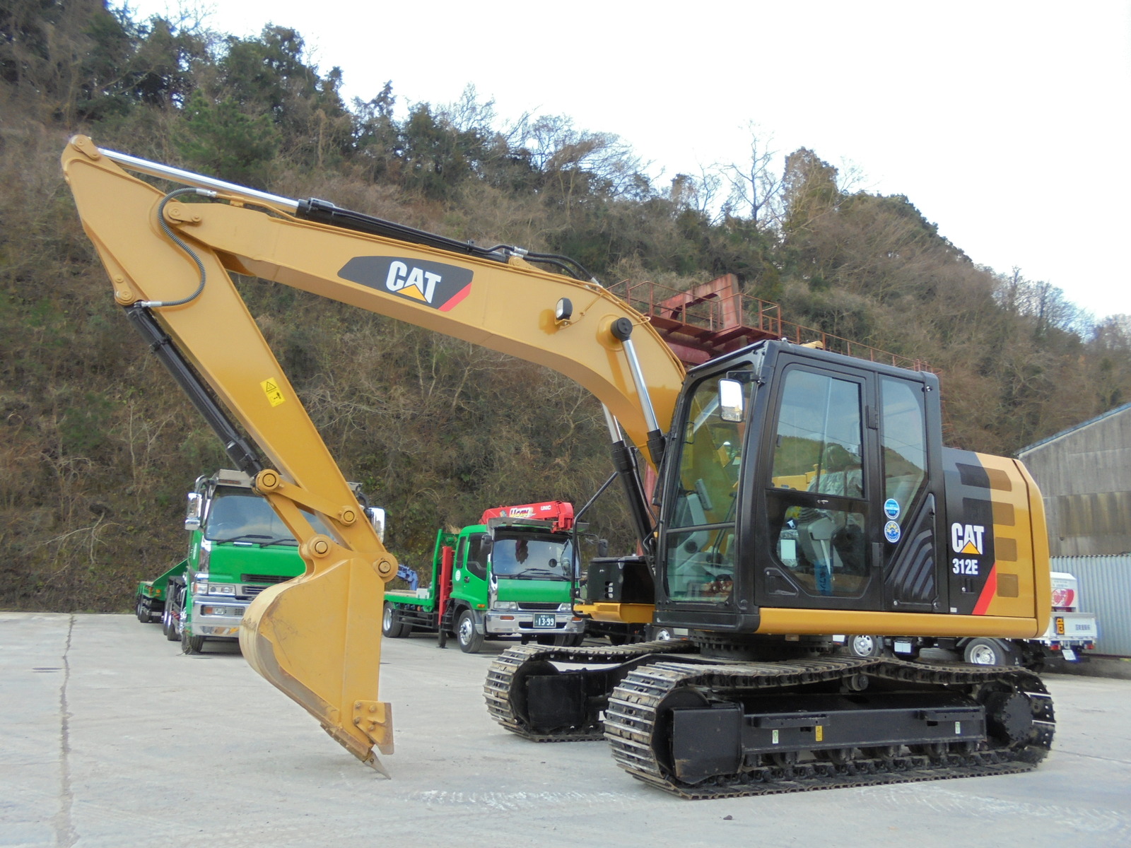 Used Construction Machine Used CAT CAT Excavator 0.4-0.5m3 312E-2