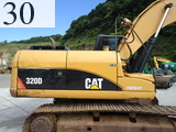 Used Construction Machine Used CAT CAT Excavator 0.7-0.9m3 320D-E