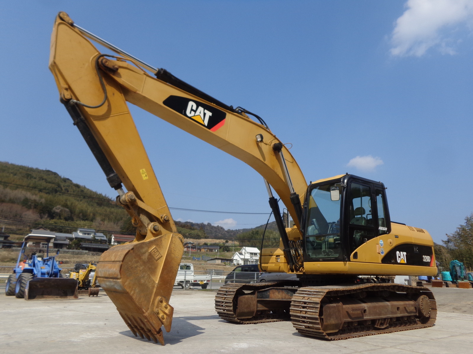 Used Construction Machine Used CAT CAT Excavator 0.7-0.9m3 320D-E