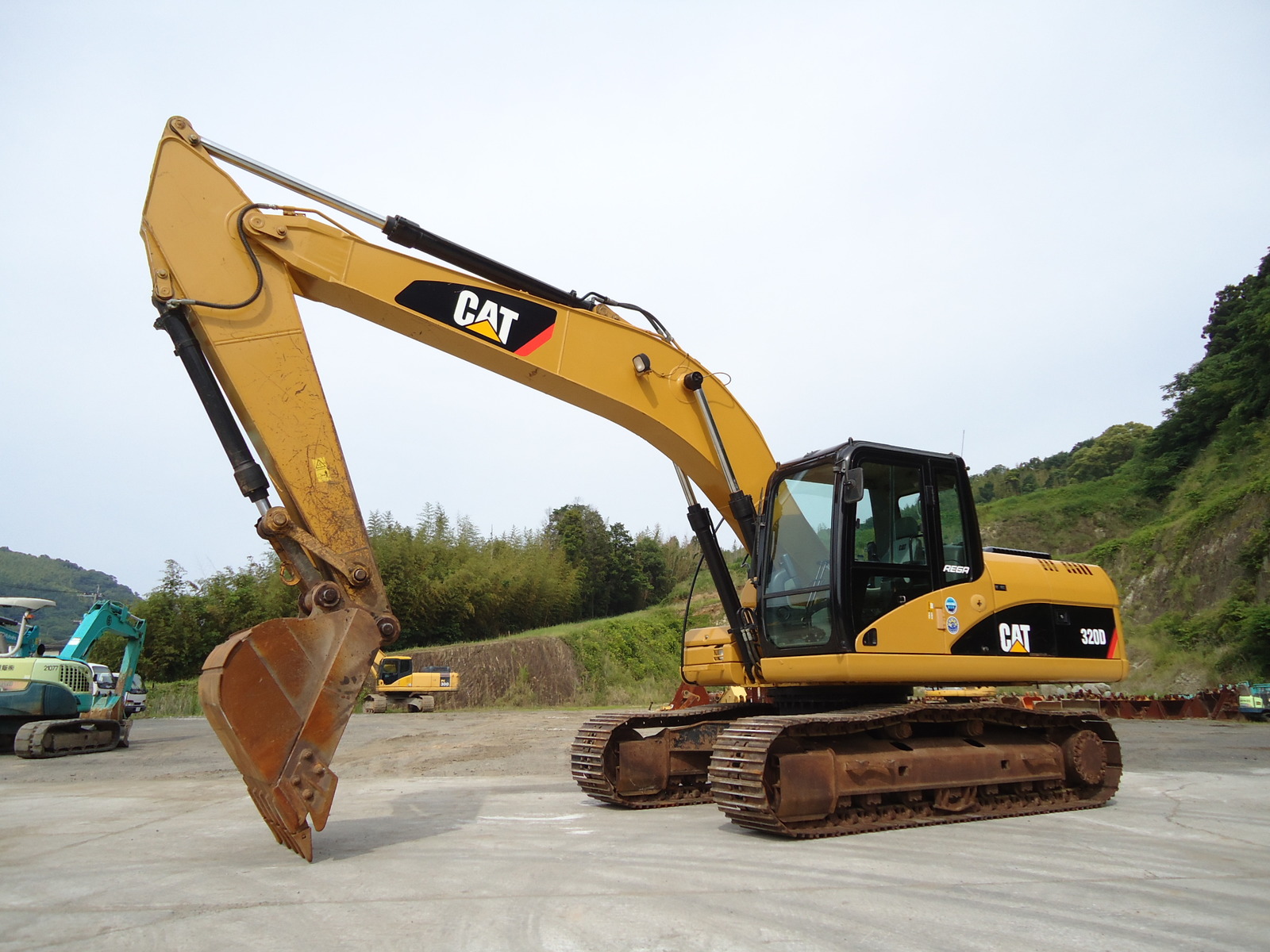 Used Construction Machine Used CAT CAT Excavator 0.7-0.9m3 320D-E