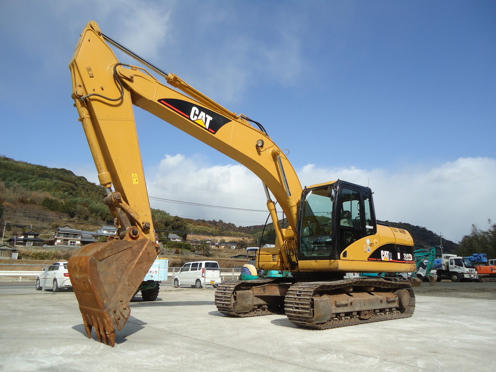 Used Construction Machine Used CAT CAT Excavator 0.7-0.9m3 320D