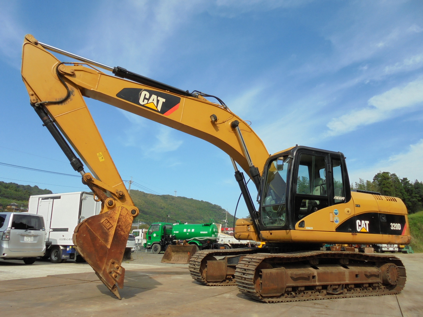 Used Construction Machine Used CAT CAT Excavator 0.7-0.9m3 320D