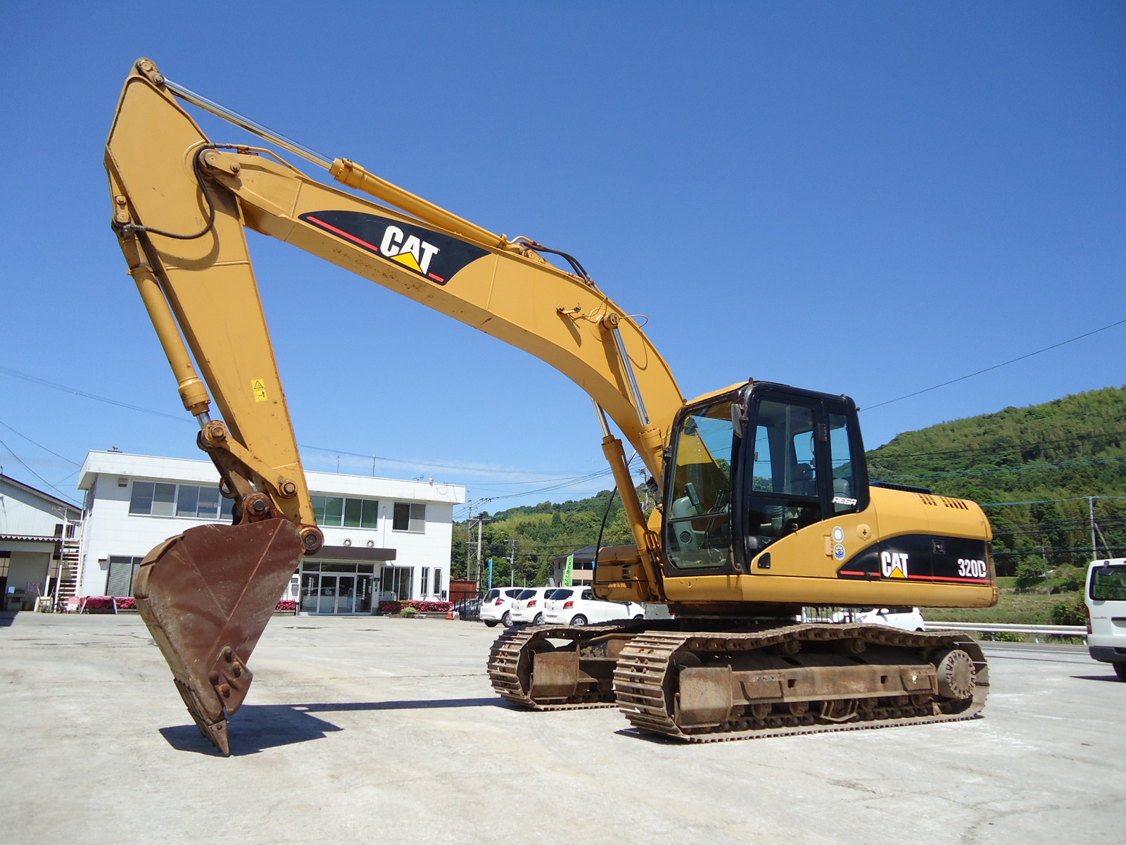 Used Construction Machine Used CAT CAT Excavator 0.7-0.9m3 320D