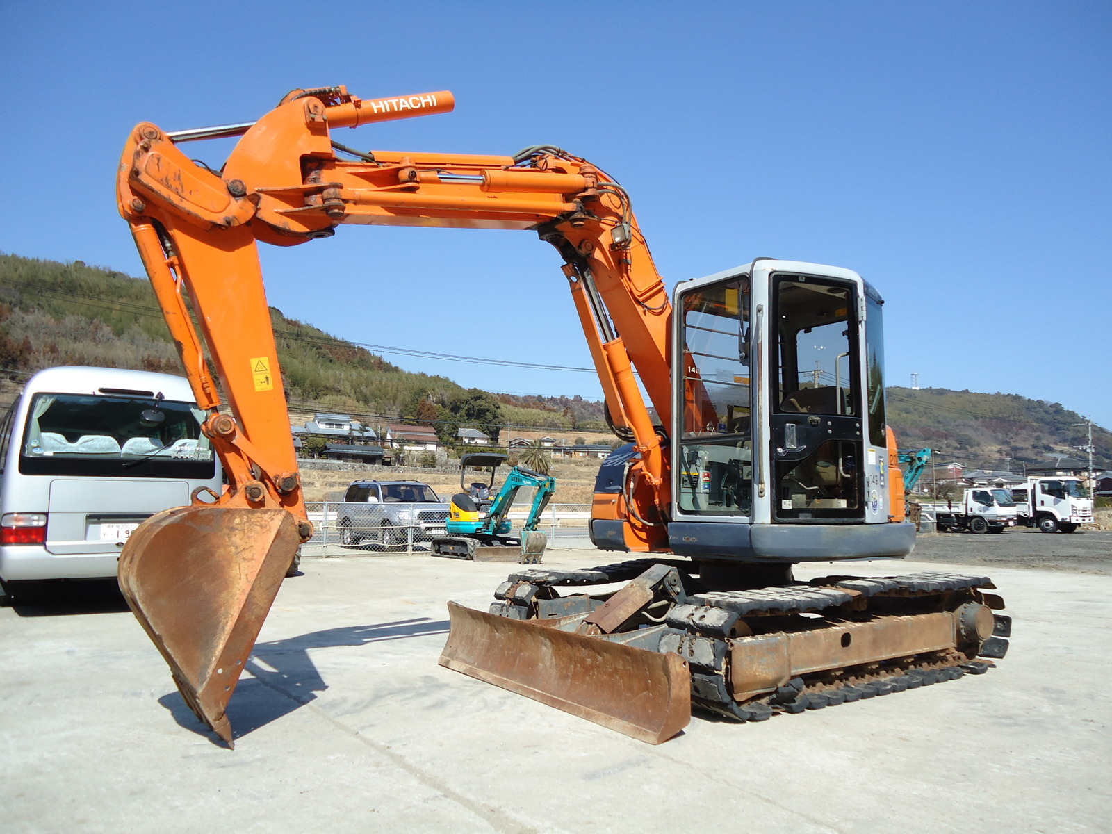 Used Construction Machine Used HITACHI HITACHI Excavator 0.2-0.3m3 EX75UR-5