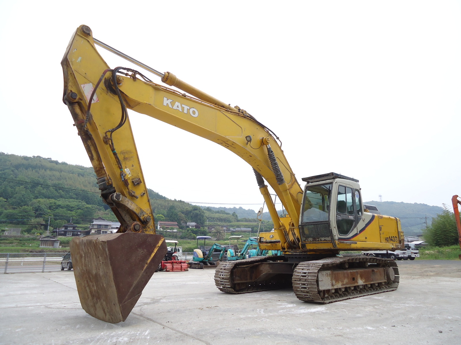 Used Construction Machine Used KATO WORKS KATO WORKS Material Handling / Recycling excavators Magnet HD1430III