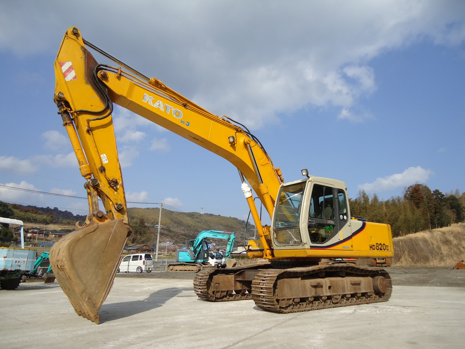 Used Construction Machine Used KATO WORKS KATO WORKS Excavator 0.7-0.9m3 HD820III