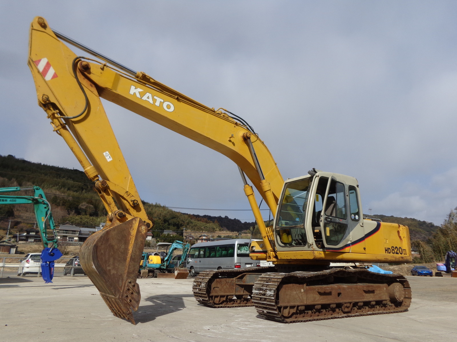 Used Construction Machine Used KATO WORKS KATO WORKS Excavator 0.7-0.9m3 HD820III