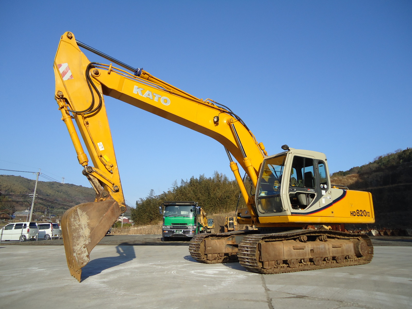 Used Construction Machine Used KATO WORKS KATO WORKS Excavator 0.7-0.9m3 HD820III