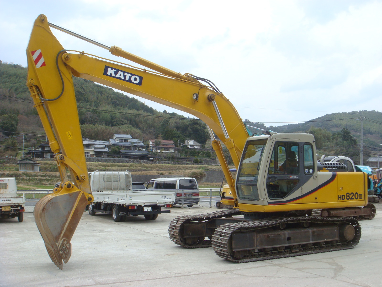 Used Construction Machine Used KATO WORKS KATO WORKS Excavator 0.7-0.9m3 HD820III