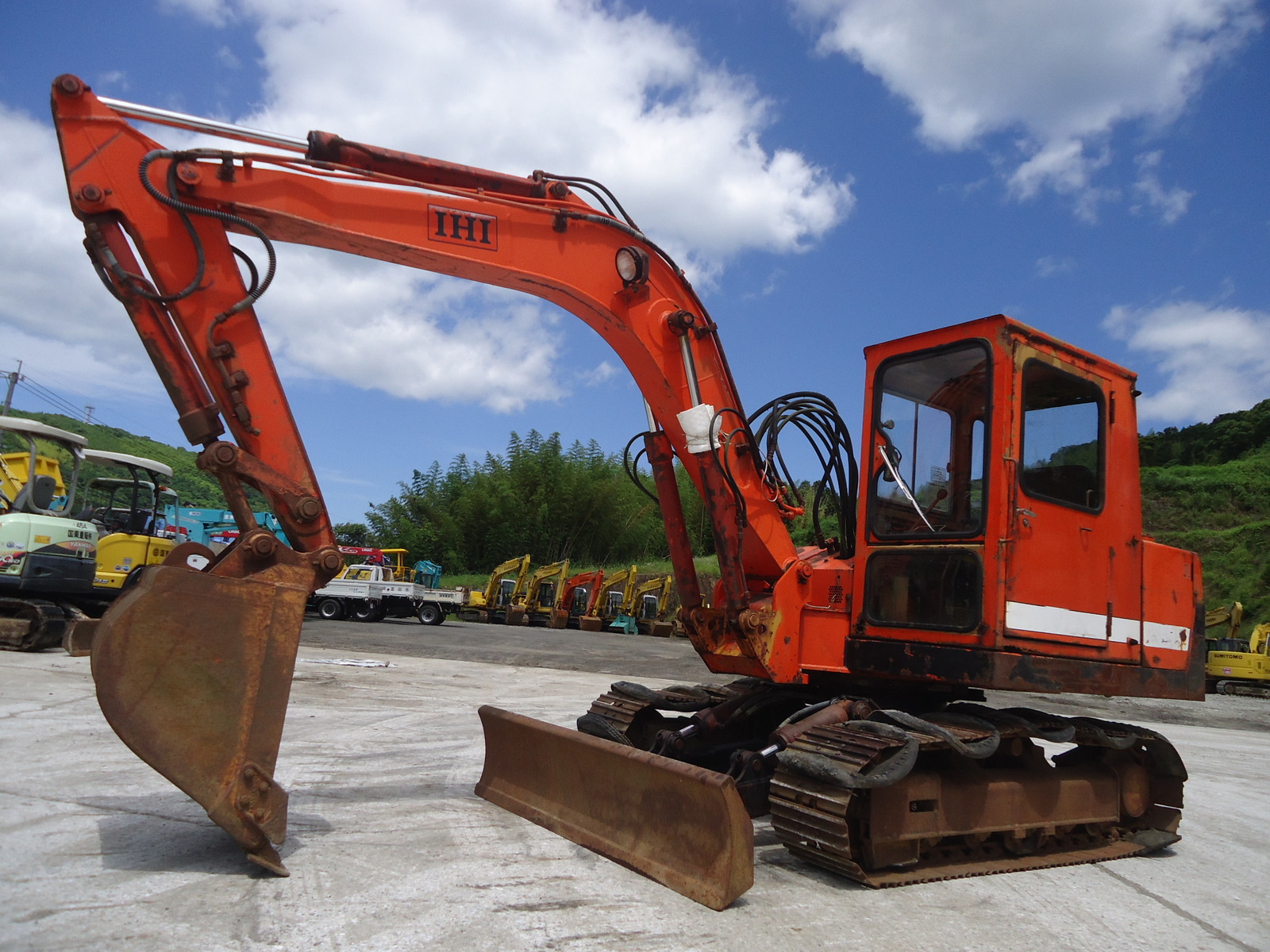 中古建設機械 中古 石川島建機 IHI Construction Machinery 油圧ショベル・バックホー ０．２－０．３立米 IS-50S-2