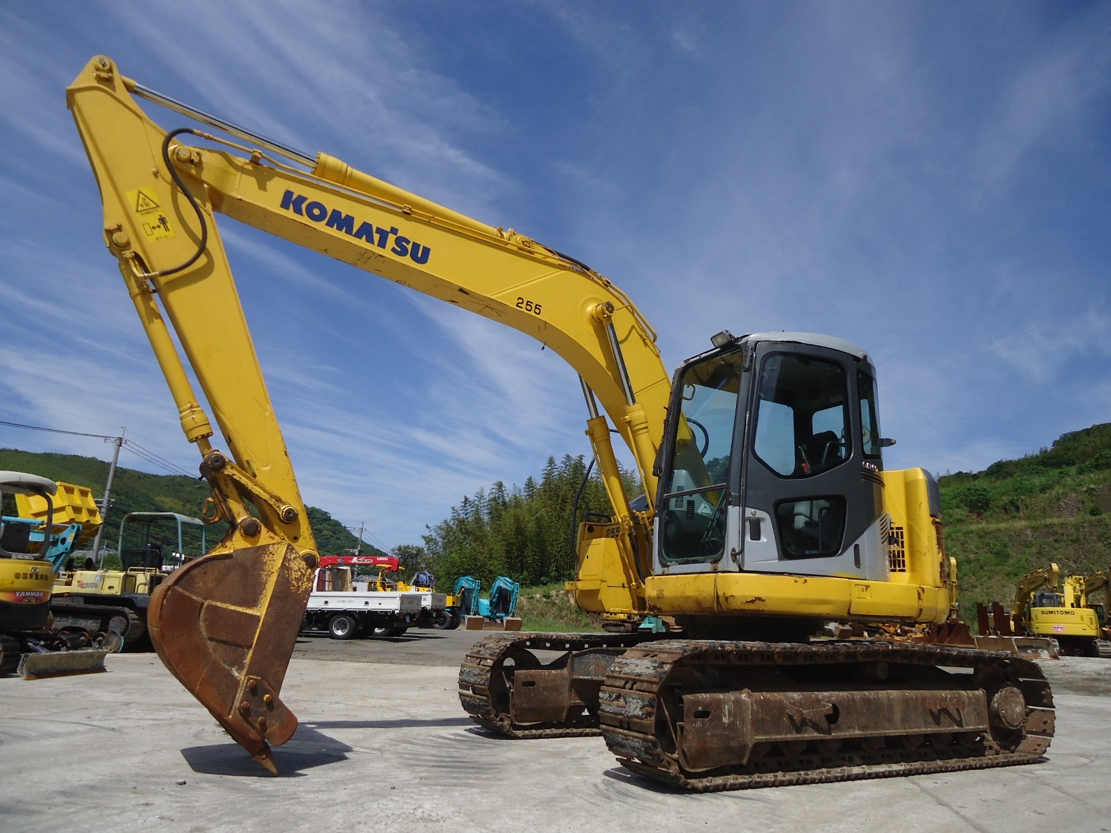 Used Construction Machine Used KOMATSU KOMATSU Excavator 0.4-0.5m3 PC128US-2E1