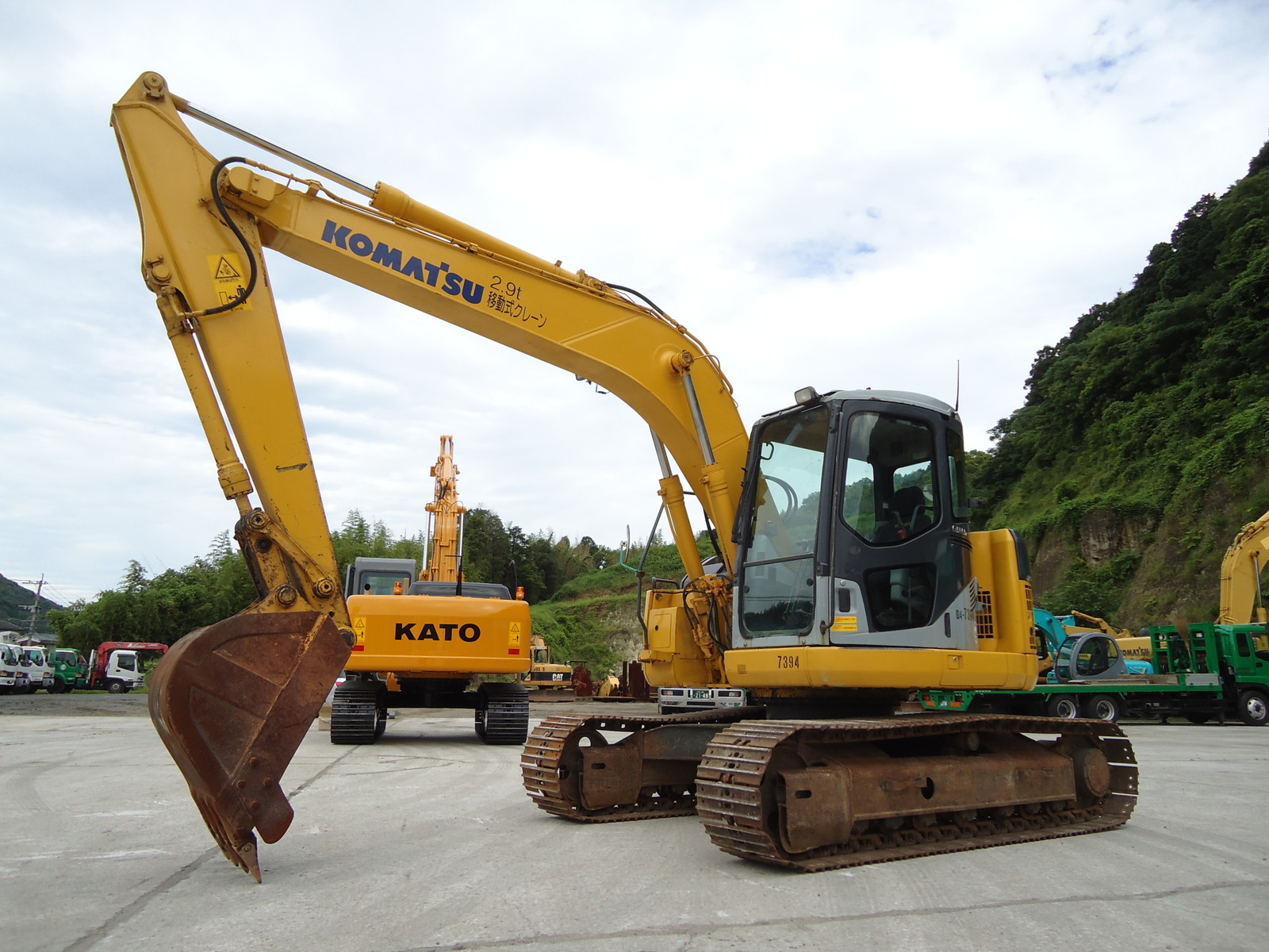 Used Construction Machine Used KOMATSU KOMATSU Excavator 0.4-0.5m3 PC128US-2E1