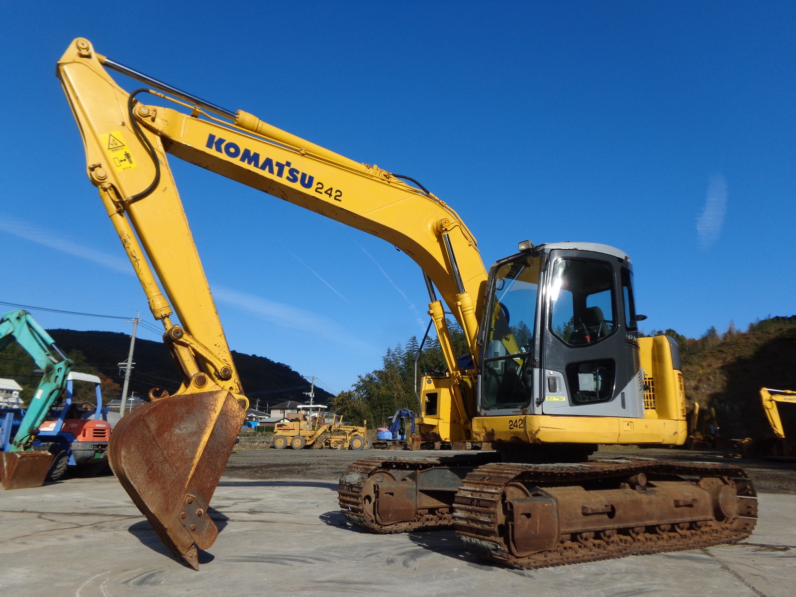 Used Construction Machine Used KOMATSU KOMATSU Excavator 0.4-0.5m3 PC128US-2E1