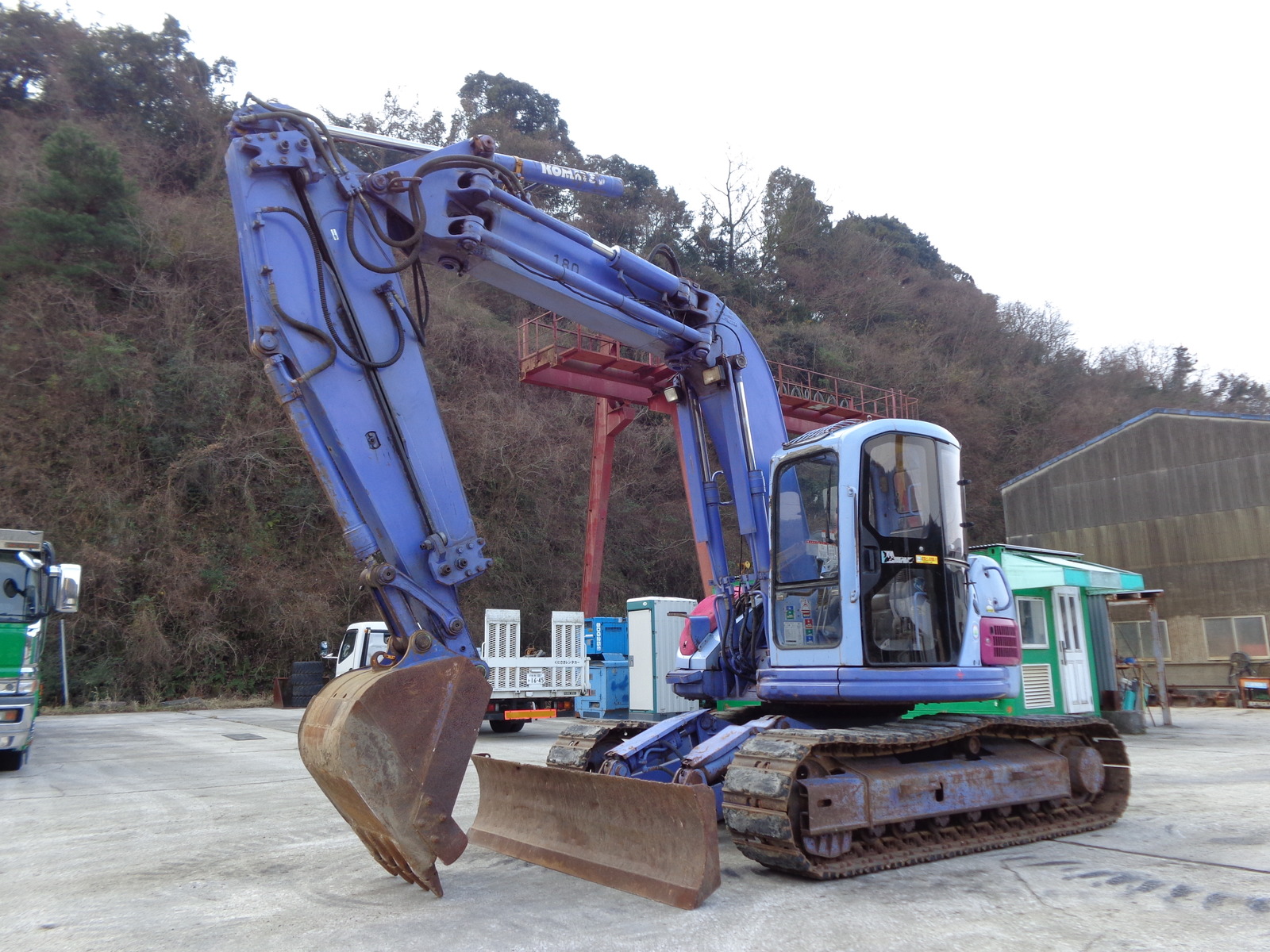 Used Construction Machine Used KOMATSU KOMATSU Excavator 0.4-0.5m3 PC128UU-1E