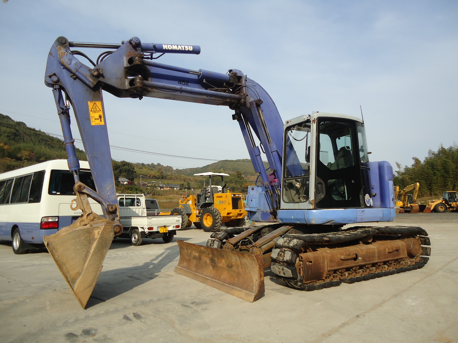 Used Construction Machine Used KOMATSU KOMATSU Excavator 0.4-0.5m3 PC128UU-2