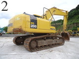 Used Construction Machine Used KOMATSU KOMATSU Excavator 0.7-0.9m3 PC200-7