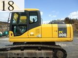 Used Construction Machine Used KOMATSU KOMATSU Excavator 0.7-0.9m3 PC200-7