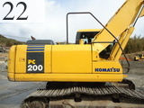 Used Construction Machine Used KOMATSU KOMATSU Excavator 0.7-0.9m3 PC200-7